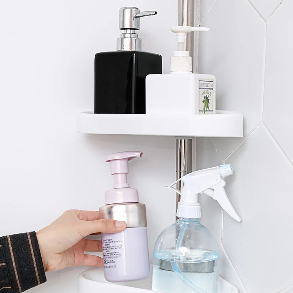 Globetrek° AdjustableRack: Extendable Bathroom Organizer Adjustable Rack