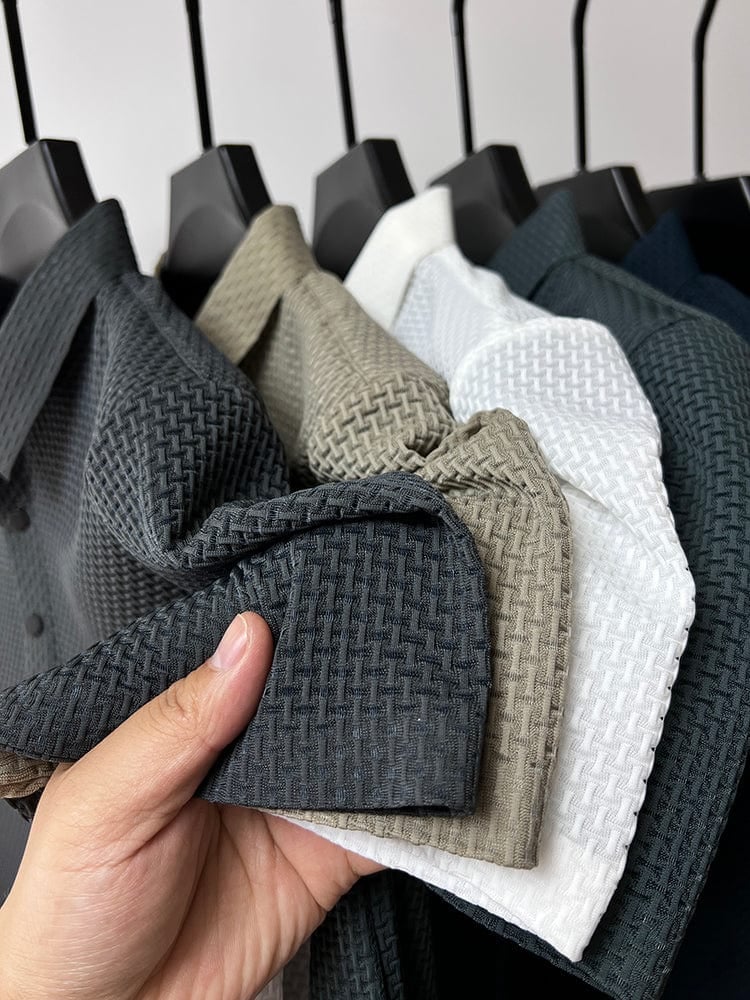 Icone™ BreathableShirt 1+1 FREE: Stylish Breathable Men's Short Sleeve Shirt