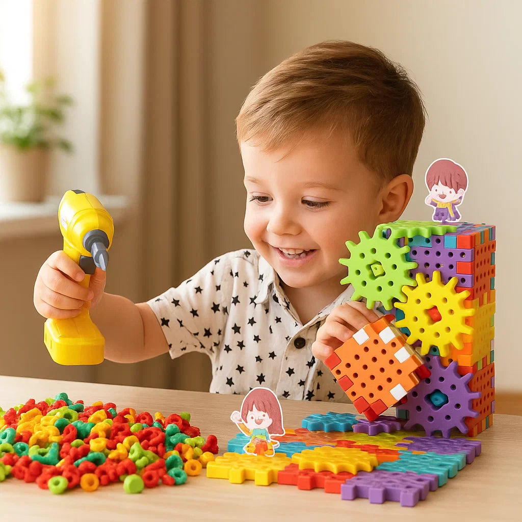 Kletshuts™ GearPuzzle: Amazing Interactive 3D Gear Puzzle Game Set