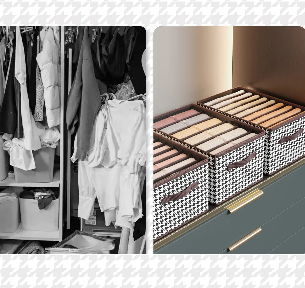 Globetrek° ClothesStorage 1+1 FREE: Foldable Clothes Organizer Storage Box