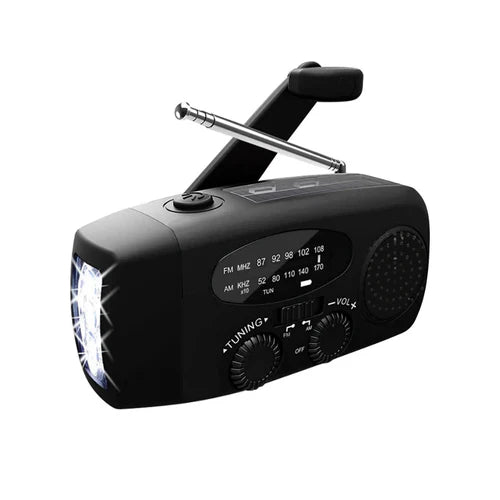 MultiRadio - Multifunction Solar Portable Emergency Radio