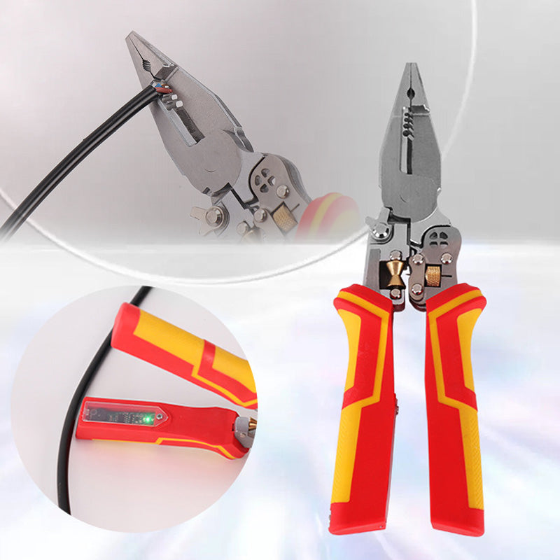 StrippingPliers: 8 In 1 Multifunctional Wire Stripper Tool