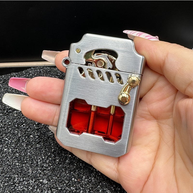PowerLighter - Powerful Modern Design Windproof Metal Lighter