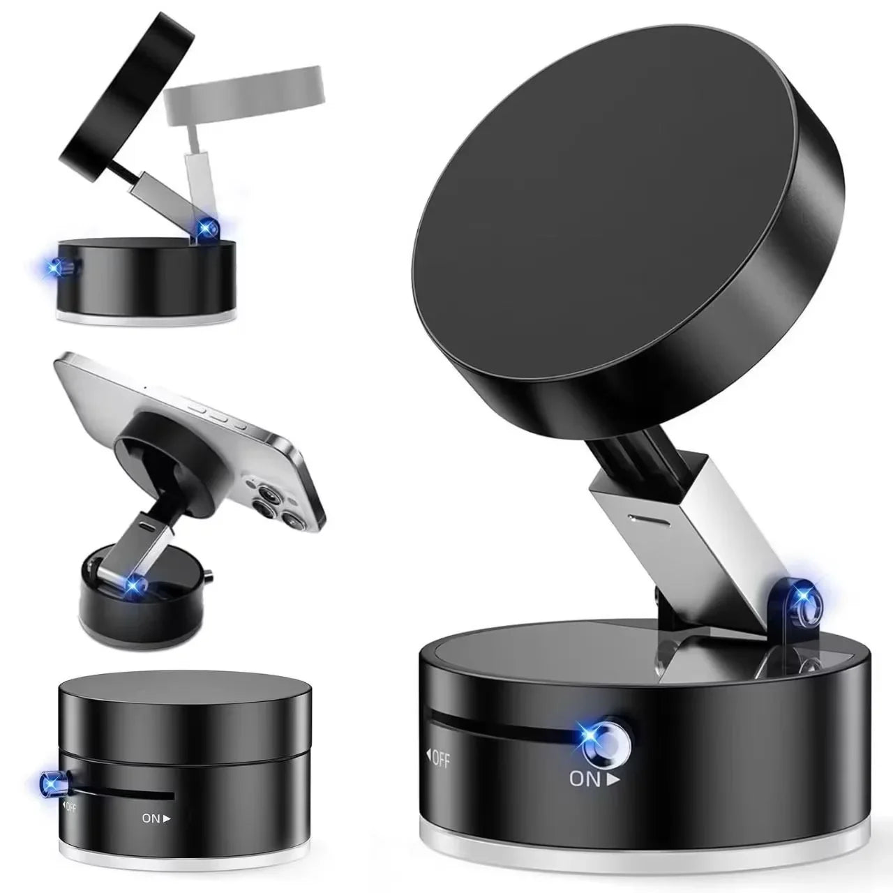 Holder360° MagnetHold 1+1 FREE: Multi-Use Magnetic And Adjustable Phone Holder