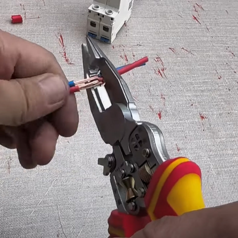 StrippingPliers: 8 In 1 Multifunctional Wire Stripper Tool