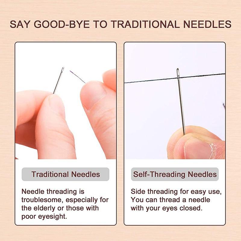BlindNeedles 1+1 FREE - Self Tapping Blind Sewing Needles Set