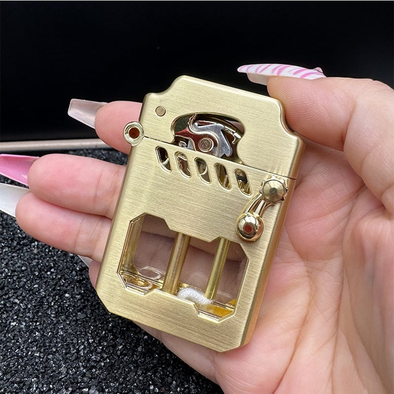 PowerLighter - Powerful Modern Design Windproof Metal Lighter