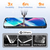 ScreenProtect 1+1 FREE: iPhone Tempered Glass HD Screen Protector
