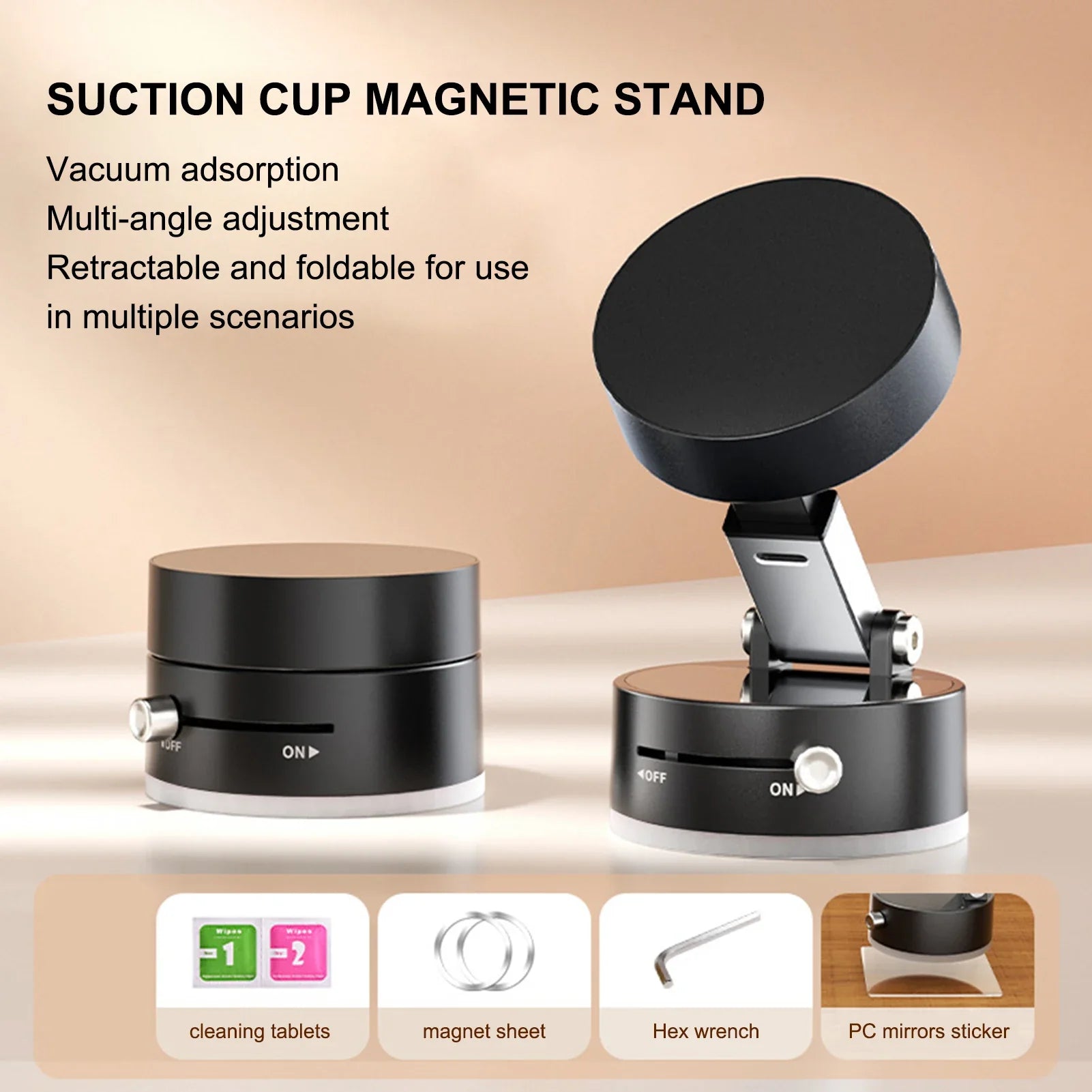 Holder360° MagnetHold 1+1 FREE: Multi-Use Magnetic And Adjustable Phone Holder