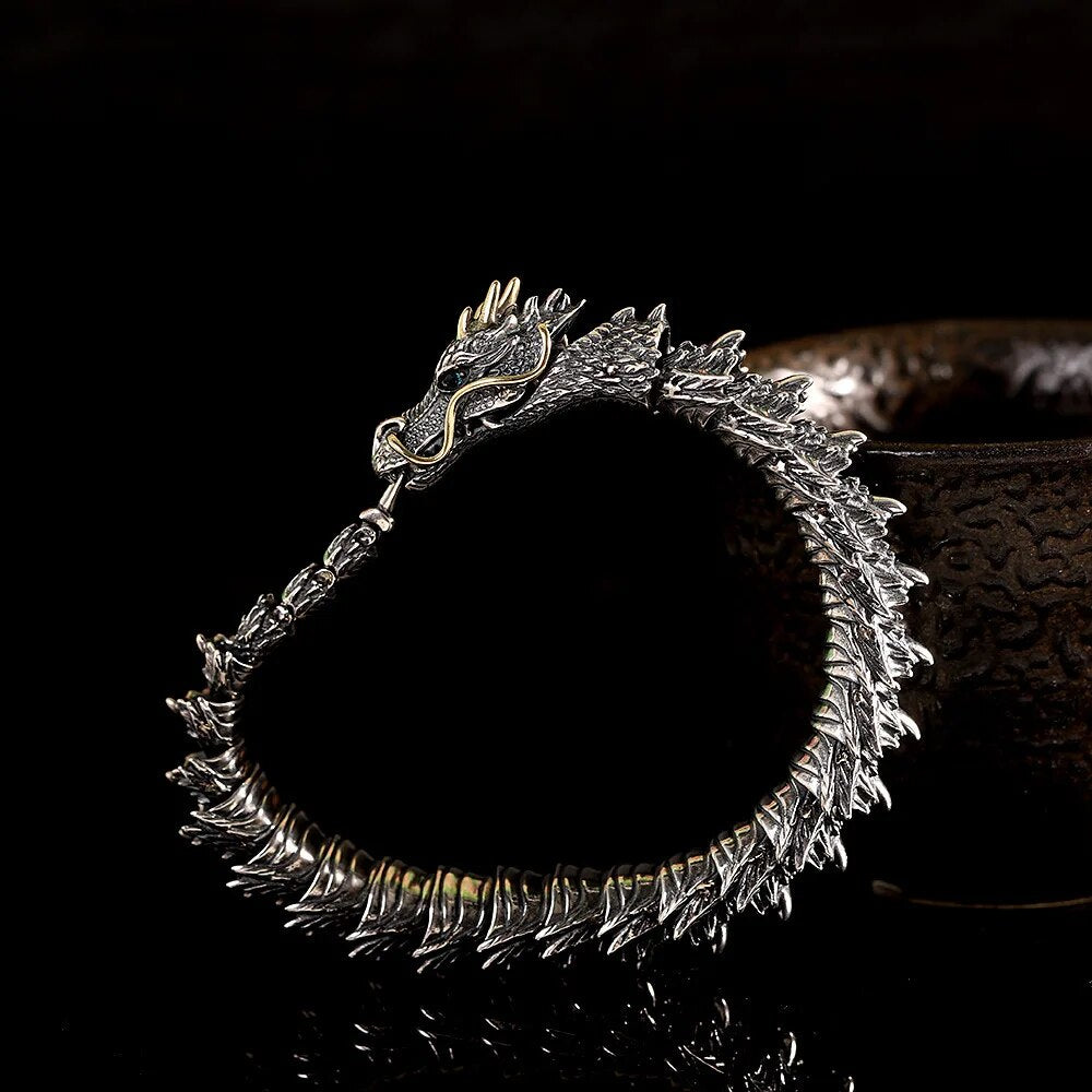 Jewelance™ SilverDragon - Sterling Silver Bracelet