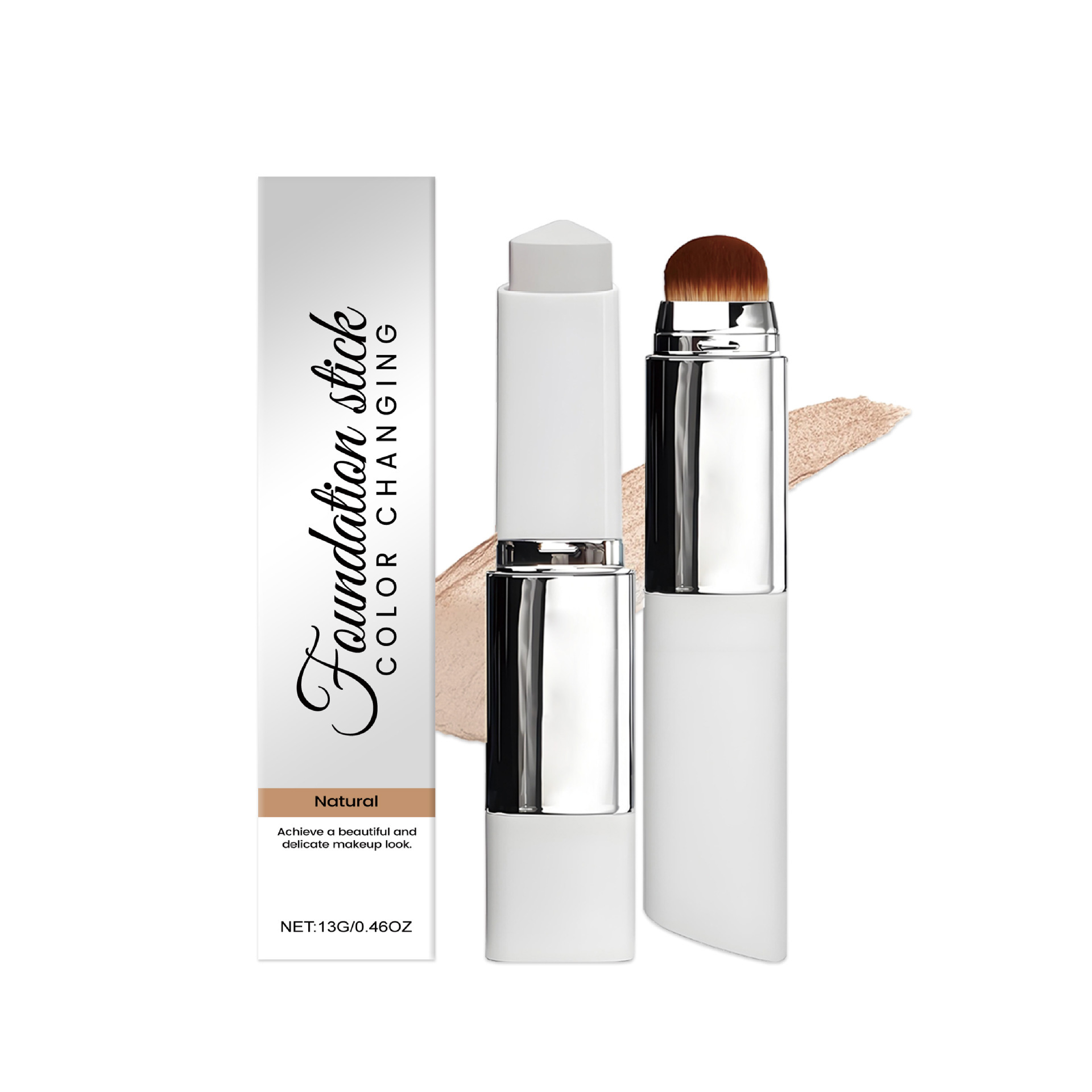 CompactFoundation: Compact Color Changing Full Coverage Foundation Cream Stick