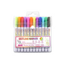DoubleMarker - Colorful And Metalic Double Line Pen Markers
