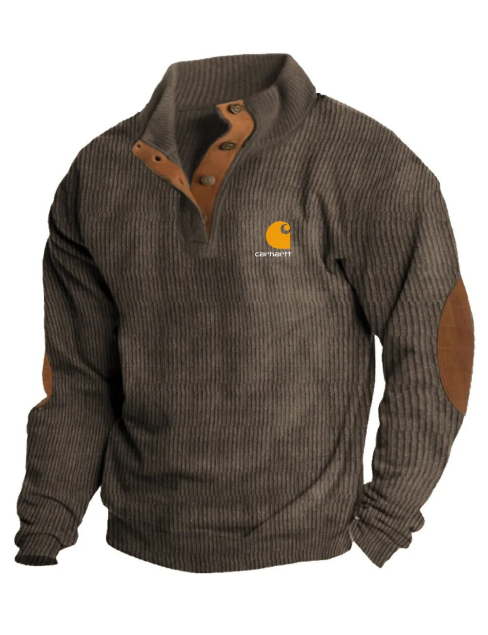 Icone™ CorduroySweatshirt: Casual Long-Sleeved Corduroy Sweatshirt