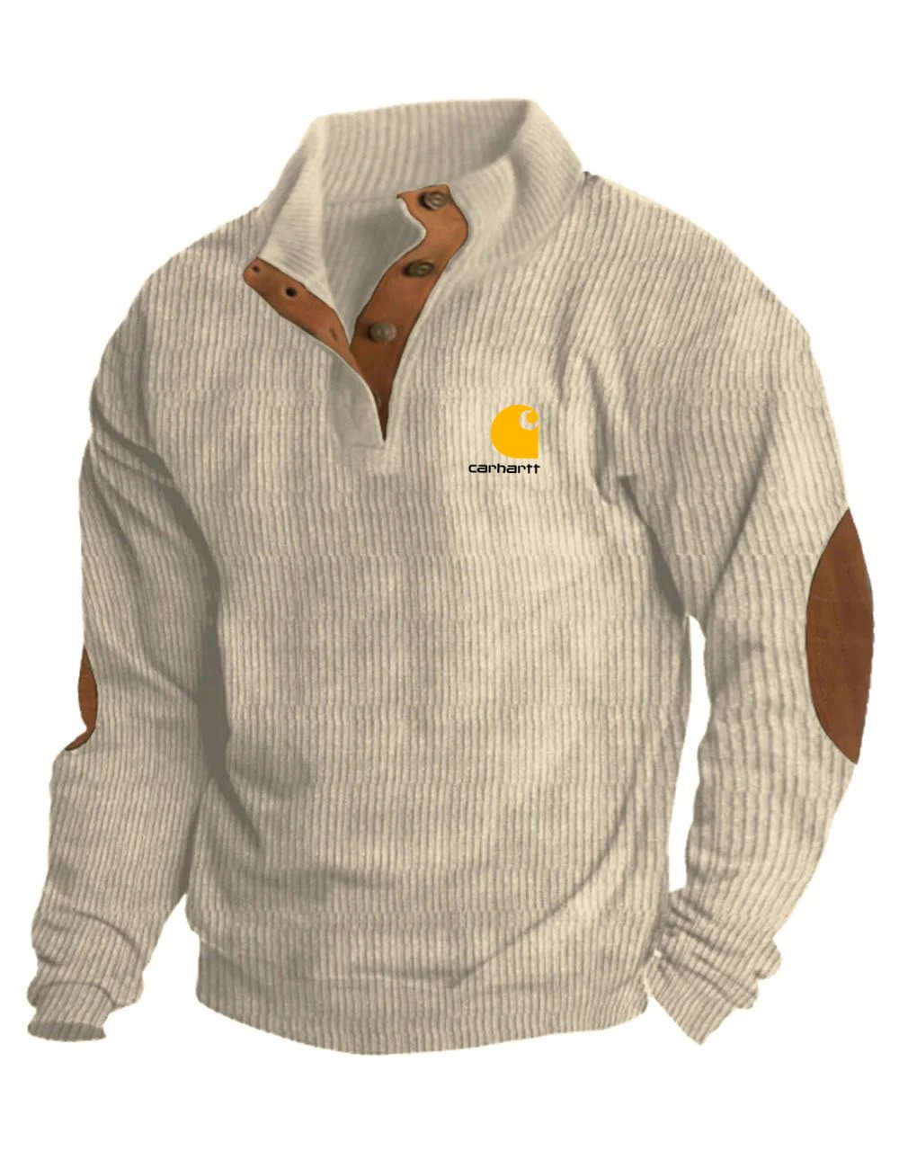 Icone™ CorduroySweatshirt: Casual Long-Sleeved Corduroy Sweatshirt