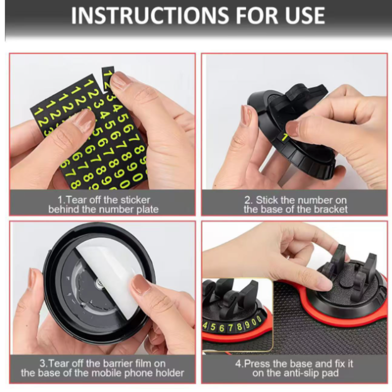 Holder360° PhoneMat 1+1 FREE: Multifunctional Non Slip Dashboard Phone Mat