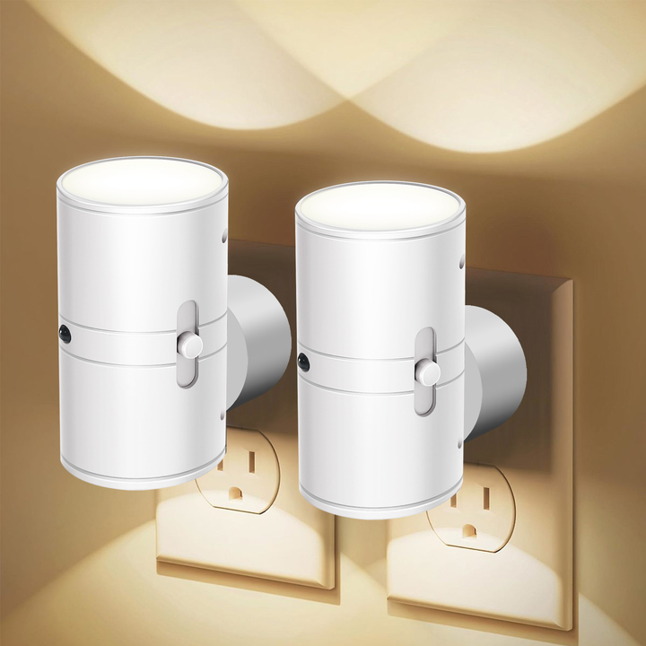 Ledsen™ NightLight: Modern Portable Dimmable Plug-In Night Light