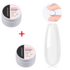 NailClear 1+1 FREE - 3 In 1 Transparent Nail Hardener And Extension Gel
