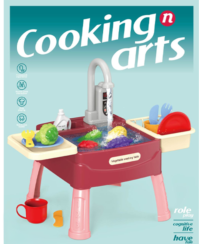 Kletshuts™ KitchenToy: Interactive Children Kitchen Play Toy Set