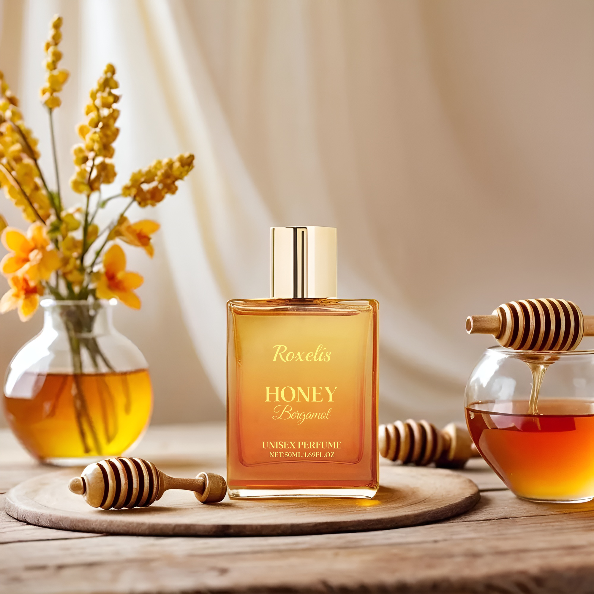 HoneyPerfume: Luxurious Fragrance Unisex Honey Bergamot Perfume