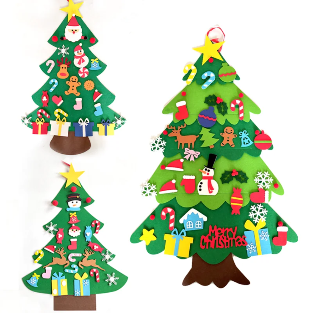 Kletshuts™ Kersten: Wonderful Fun Interactive Felt Christmas Tree