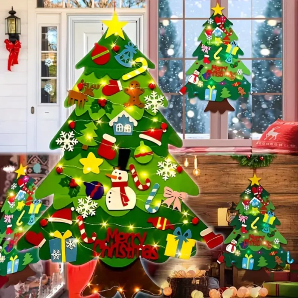 Kletshuts™ Kersten: Wonderful Fun Interactive Felt Christmas Tree