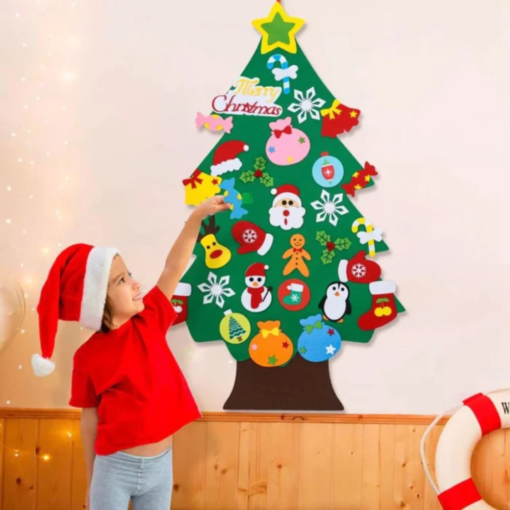 Kletshuts™ Kersten: Wonderful Fun Interactive Felt Christmas Tree