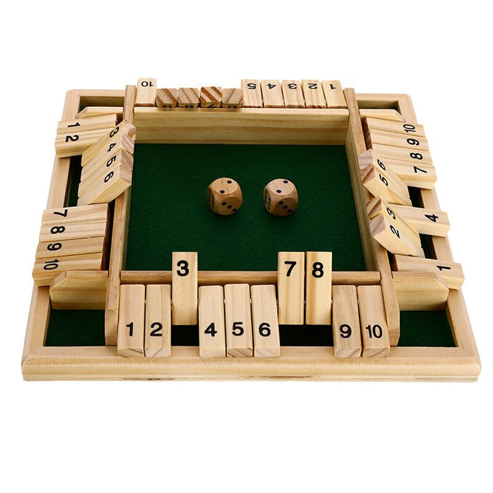 Kletshuts™ Woodys - Fun Interactive Family Shut The Box Board Game