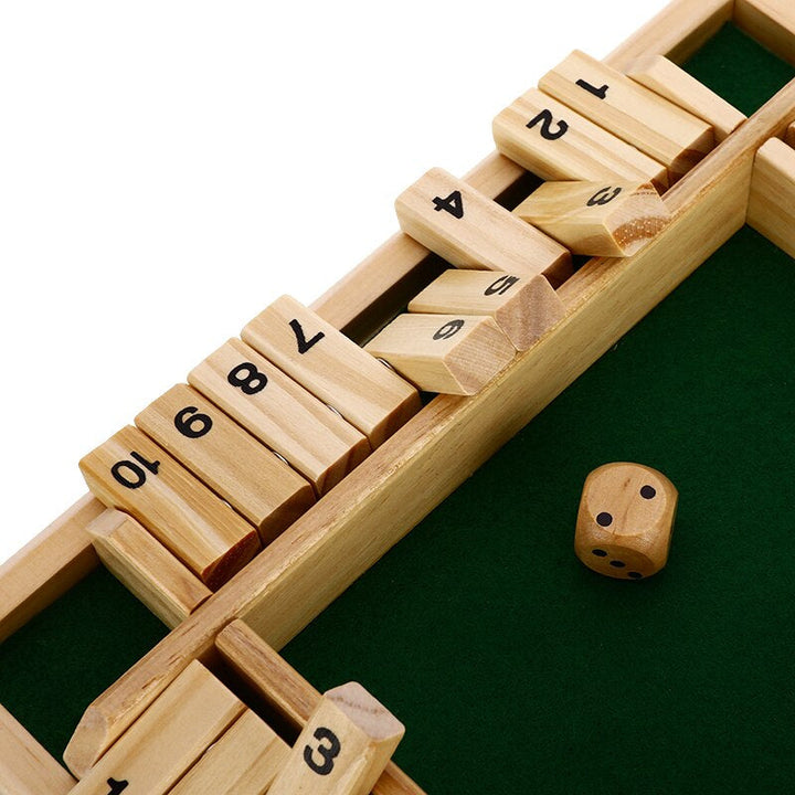 Kletshuts™ Woodys - Fun Interactive Family Shut The Box Board Game