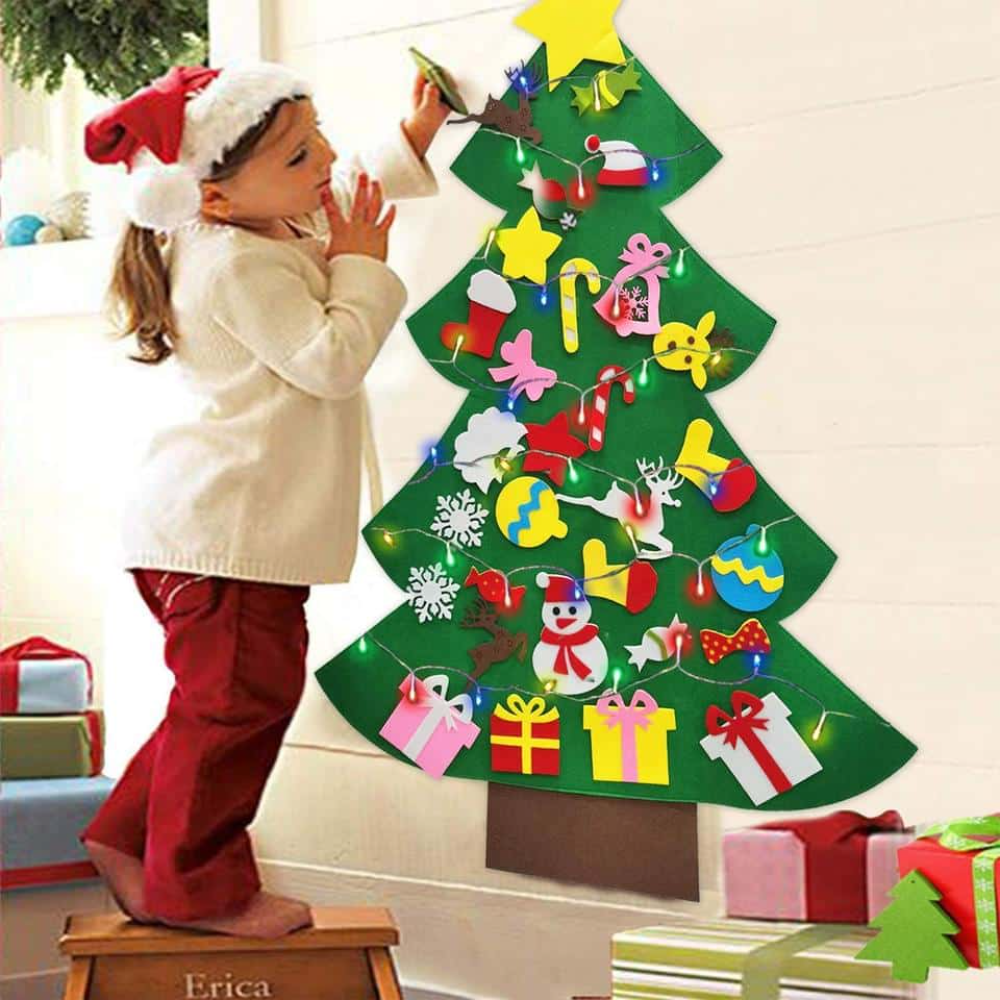Kletshuts™ Kersten: Wonderful Fun Interactive Felt Christmas Tree