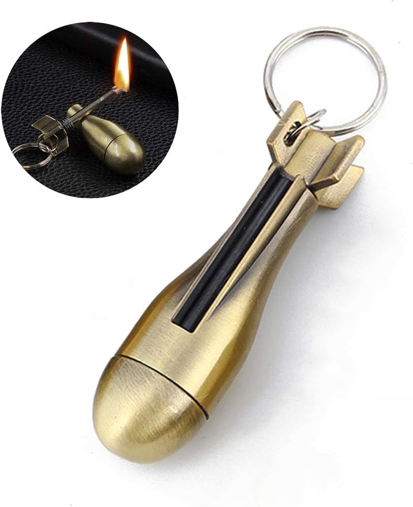 LighterKeychain 1+1 FREE: Premium Quality Lighter Keychain Fire Starter