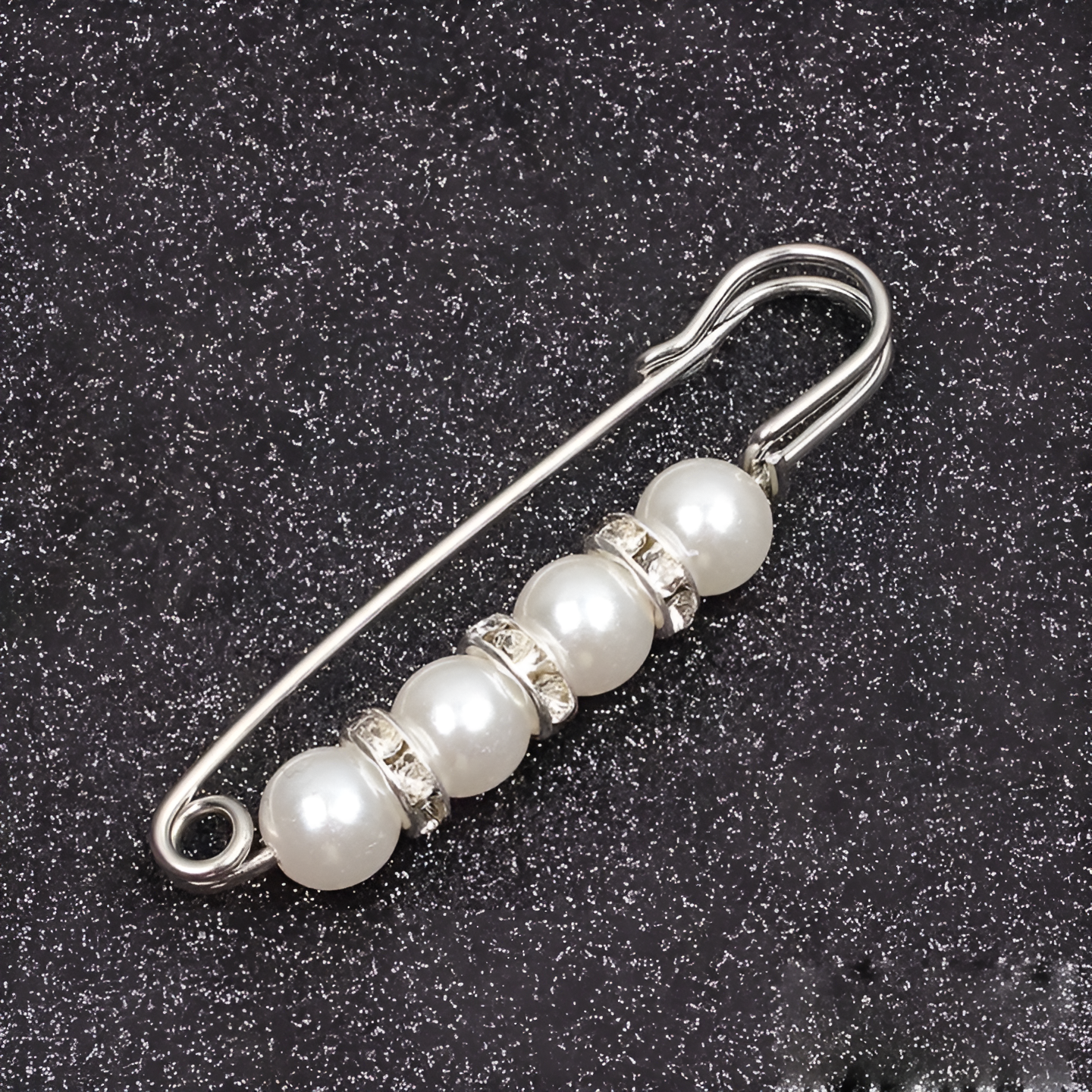 Jewelance™ BroochPin 1+1 FREE: Elegant Stylish Pearl Safety Pin Brooches Set