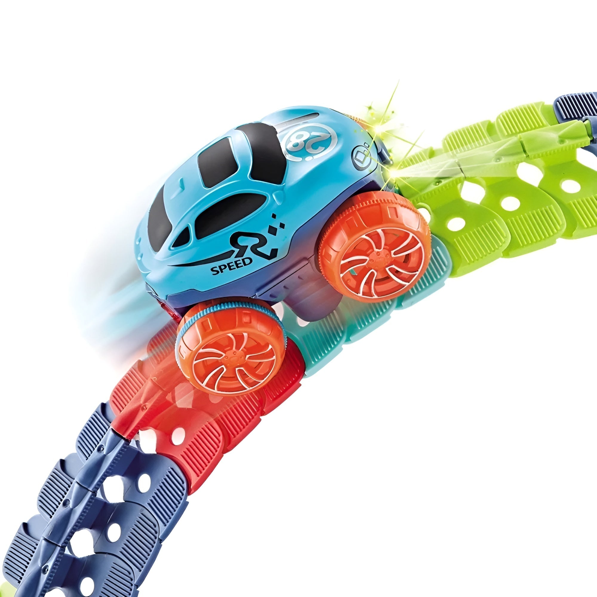 Kletshuts™ RaceTrack: Educational Fun Creative Flexible Race Car Track