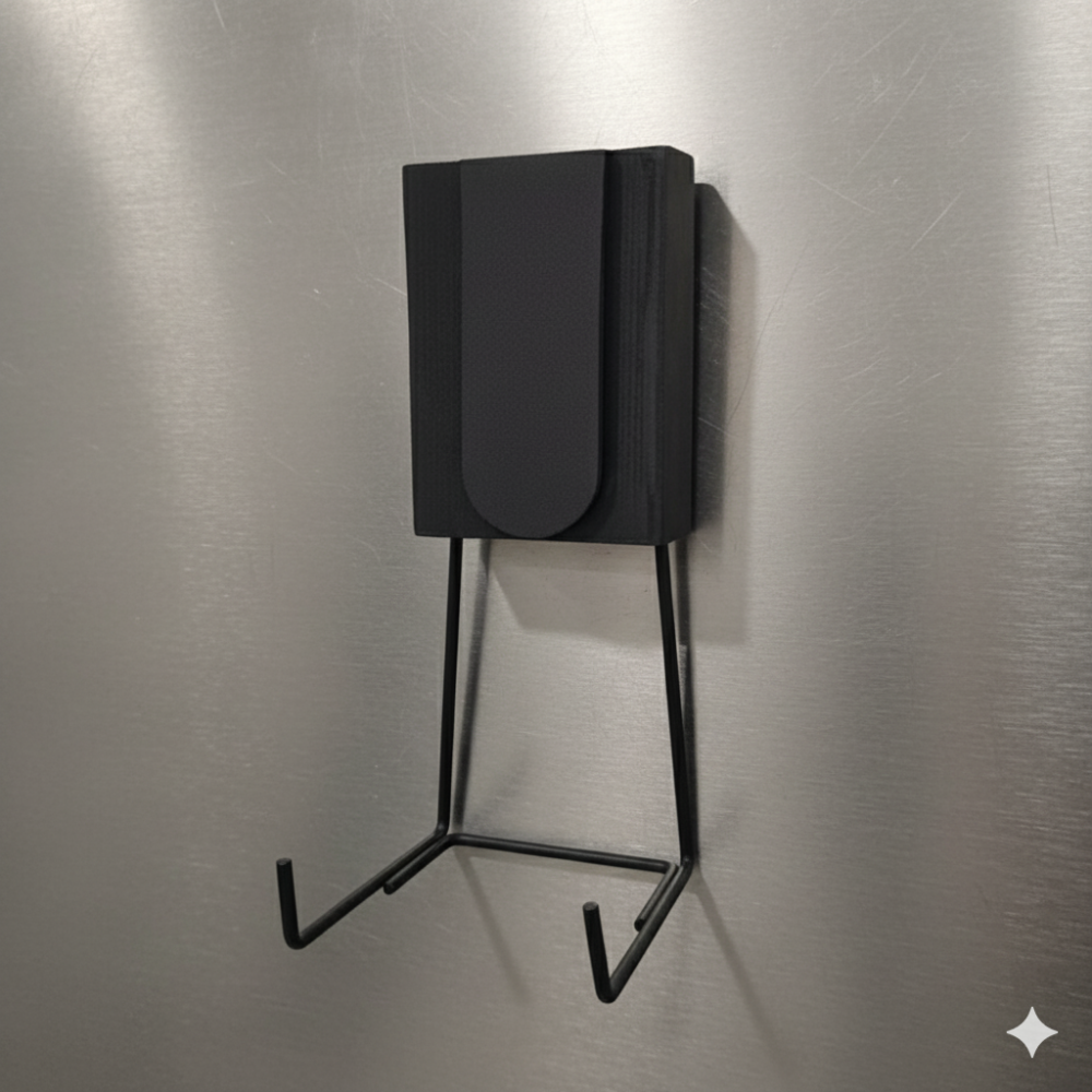 GlideHold® MagnetHook: Versatile Heavy Duty Wall Magnet Hook Holder