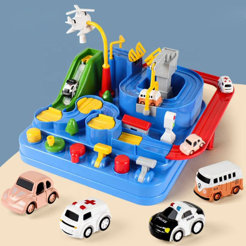 Kletshuts™ AdventureTrack: Interactive Educational Car Adventure Track