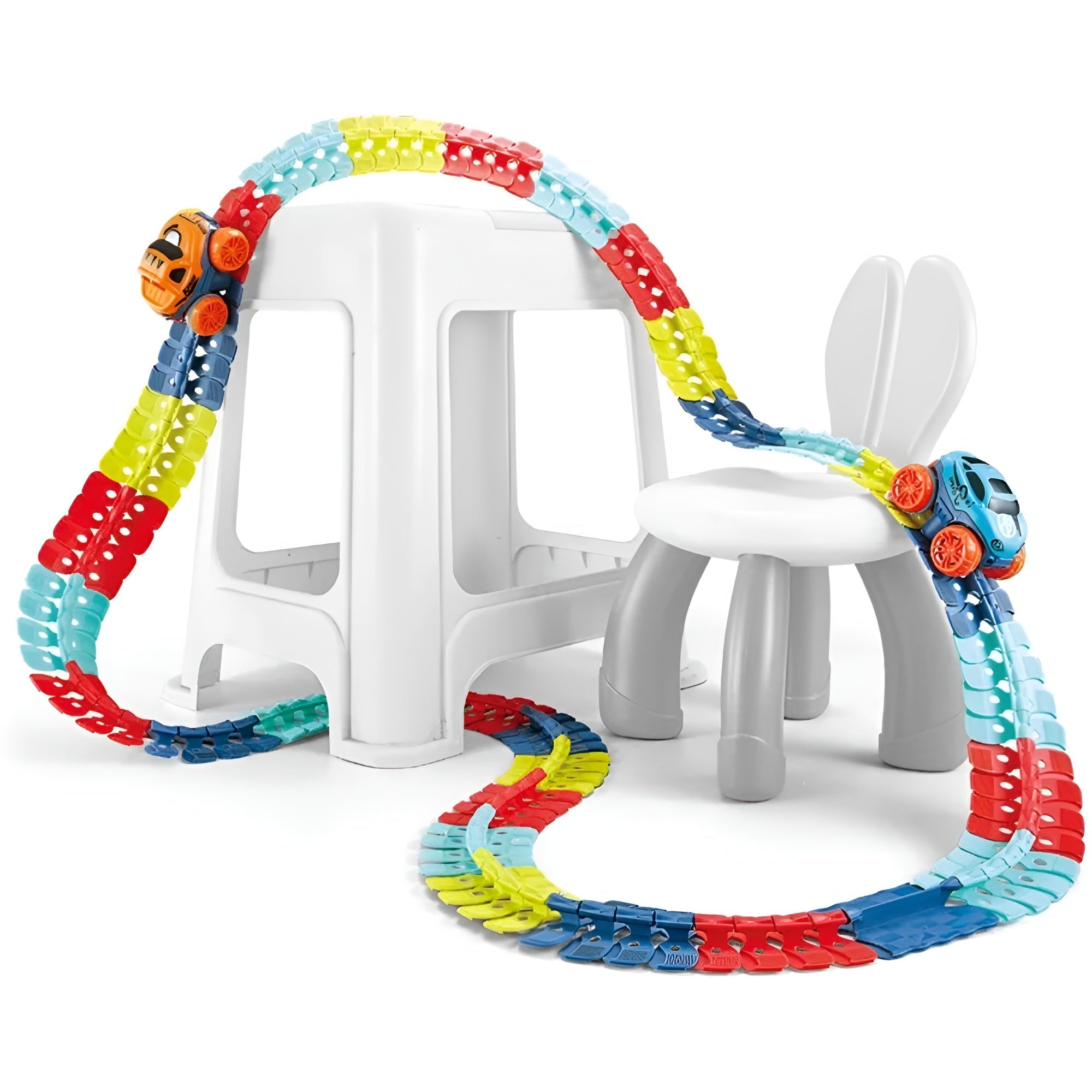 Kletshuts™ RaceTrack: Educational Fun Creative Flexible Race Car Track