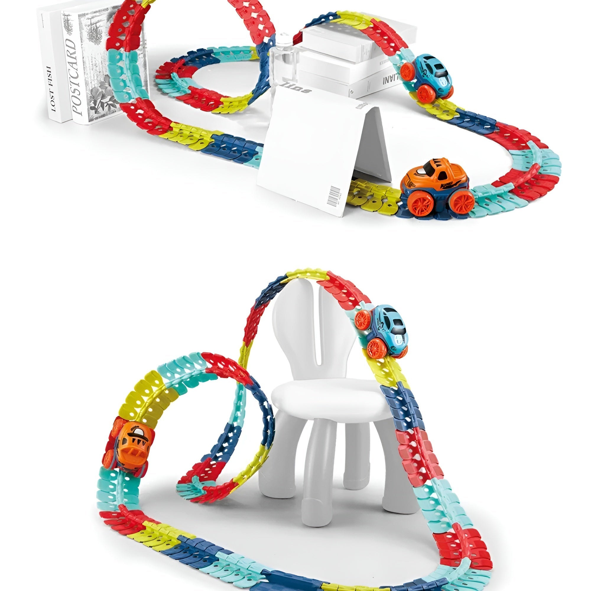 Kletshuts™ RaceTrack: Educational Fun Creative Flexible Race Car Track