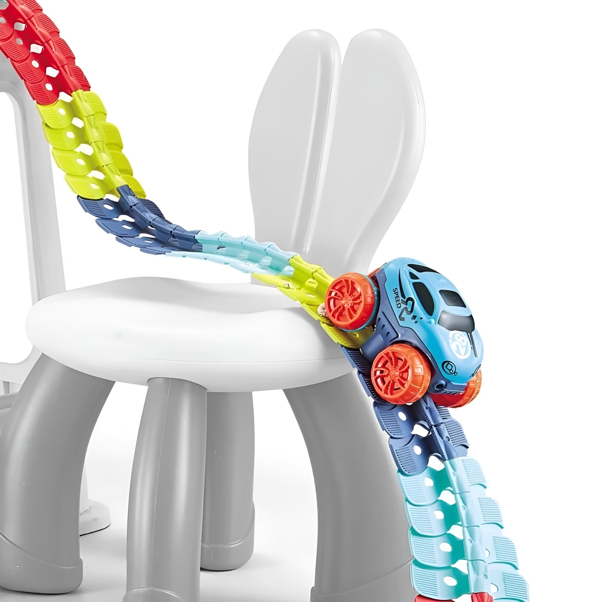 Kletshuts™ RaceTrack: Educational Fun Creative Flexible Race Car Track