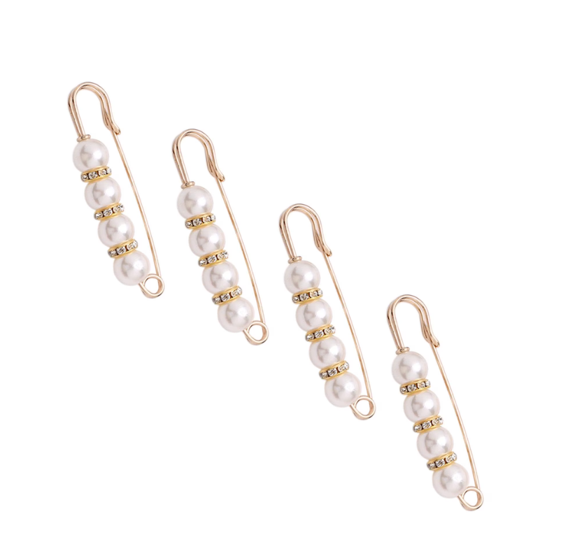 Jewelance™ BroochPin 1+1 FREE: Elegant Stylish Pearl Safety Pin Brooches Set
