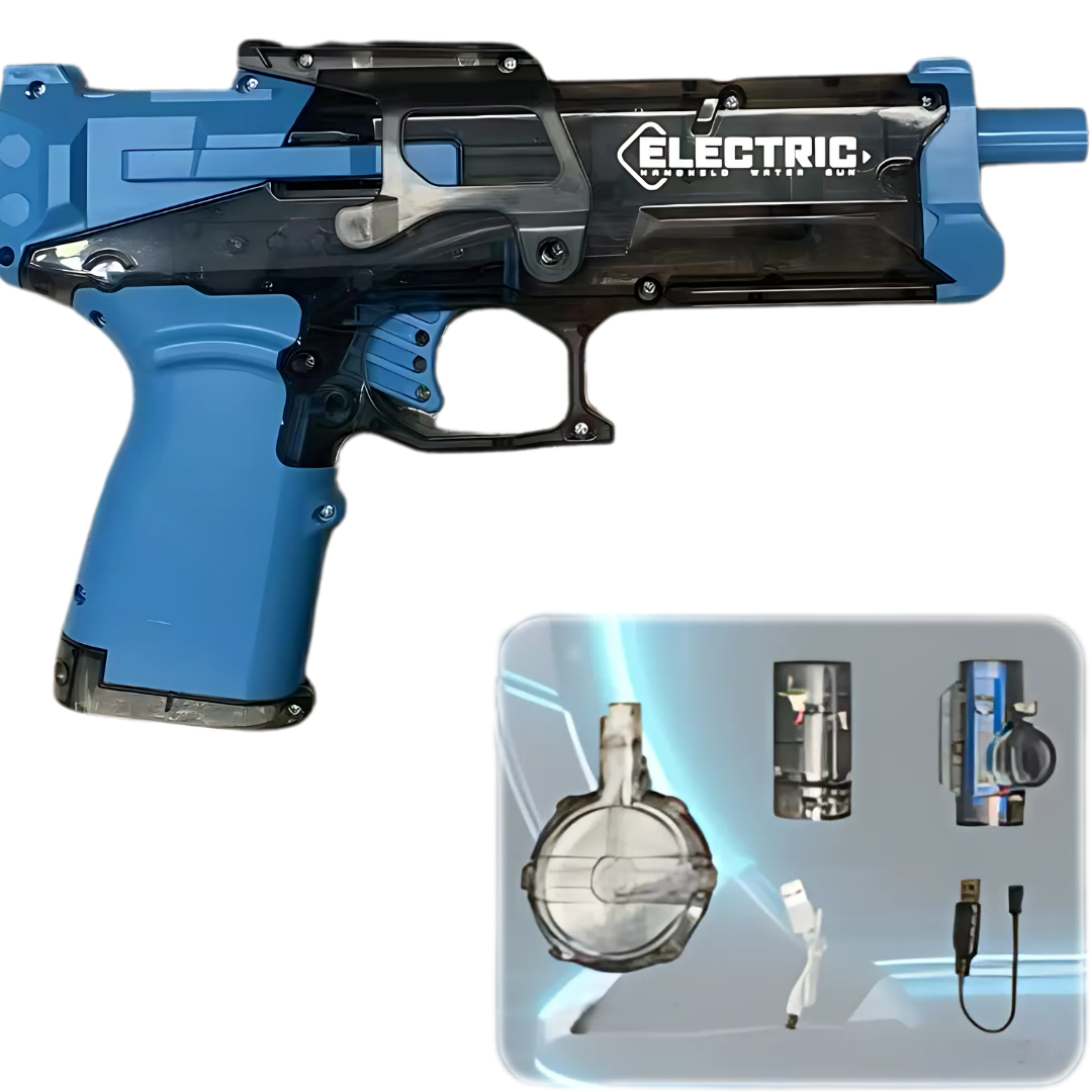 Kletshuts™ WaterGun: Long Range Shooting Electric Water Gun