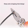 StrippingPliers: 8 In 1 Multifunctional Wire Stripper Tool