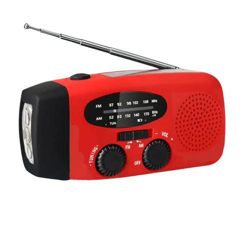 MultiRadio - Multifunction Solar Portable Emergency Radio