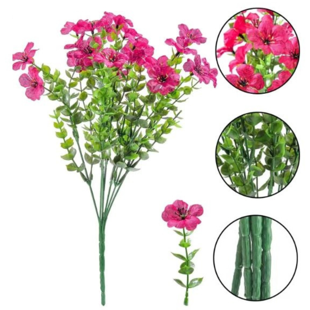 Globetrek° ArtificialFlowers 1+1 FREE: Outdoor and Indoor Artificial Flower Plants