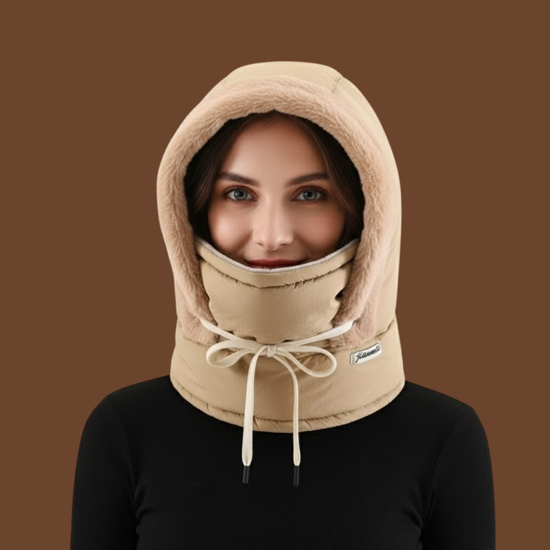 Icone™ WinterCover 1+1 FREE: Adjustable Warm Windproof Winter Face Cover Hat