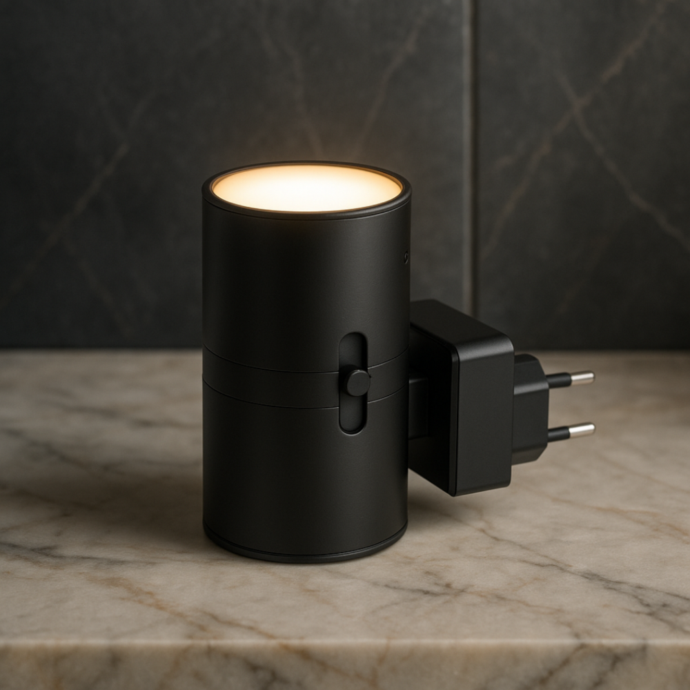 Ledsen™ NightLight: Modern Portable Dimmable Plug-In Night Light