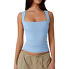 Icone™ TankTop 1+1 FREE: Womens Square Neck Sleeveless Tank Top