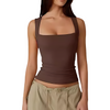 Icone™ TankTop 1+1 FREE: Womens Square Neck Sleeveless Tank Top