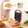 Globetrek° SandwichMaker: Mini Electric Breakfast Toaster And Sandwich Maker