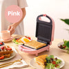 Globetrek° SandwichMaker: Mini Electric Breakfast Toaster And Sandwich Maker