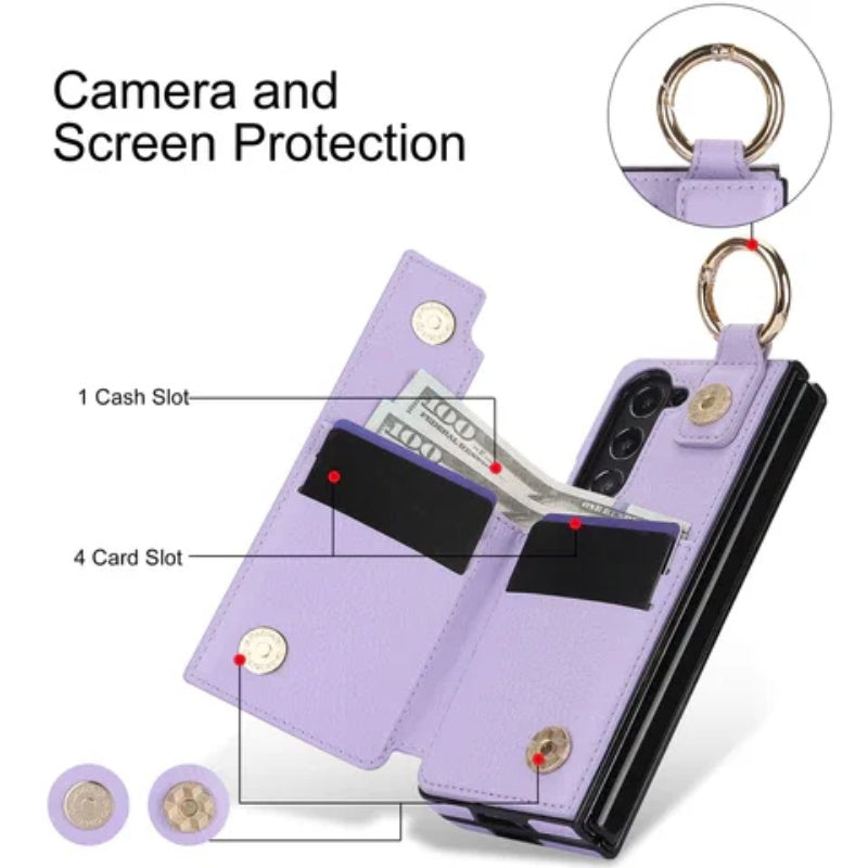 Icone™ FoldingCase: 3-In-1 Folding Phone, Card And Wallet Case