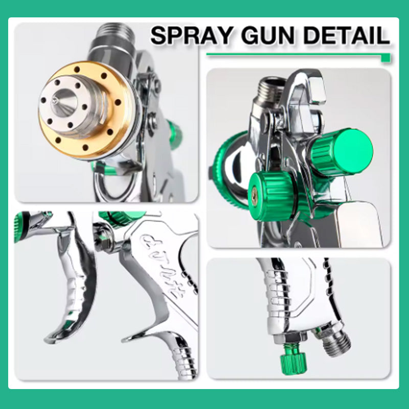 Globetrek° SprayPro: HVLP Professional Paint Sprayer Tool Set